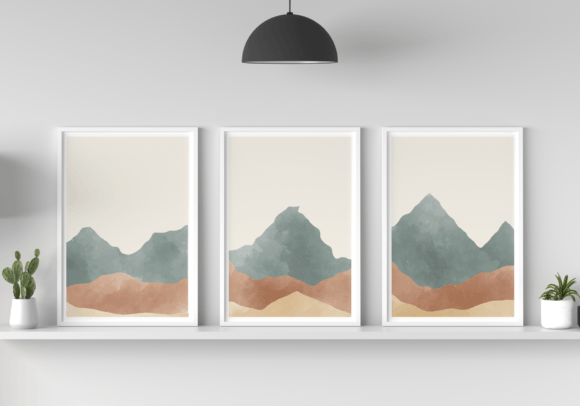 Download Set of 3 Hand Painted Watercolor Art - Premium Resources