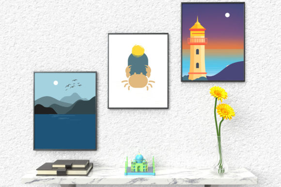 Download Printable Sea Wall Art Set of 3 Prints - Set of 3 Collection